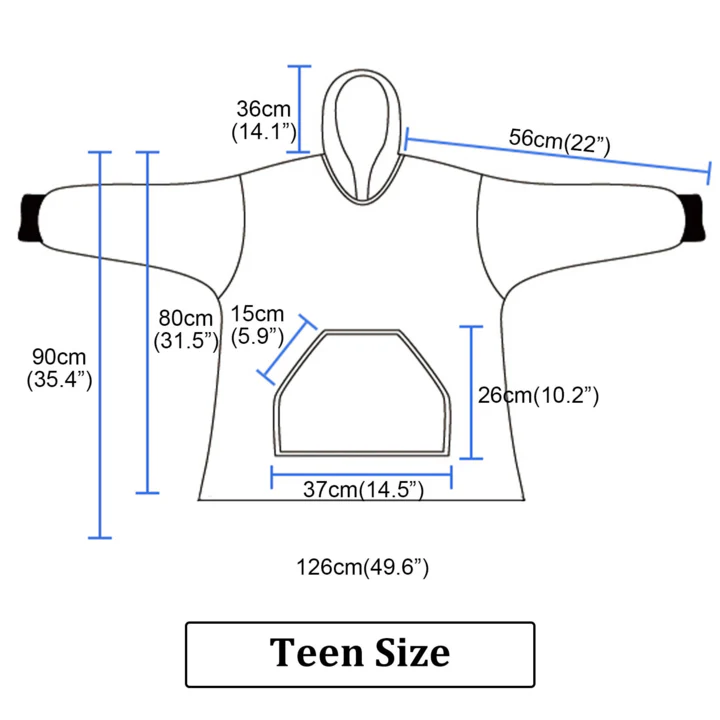 Spacestation Blanket Hoodie - Image 11